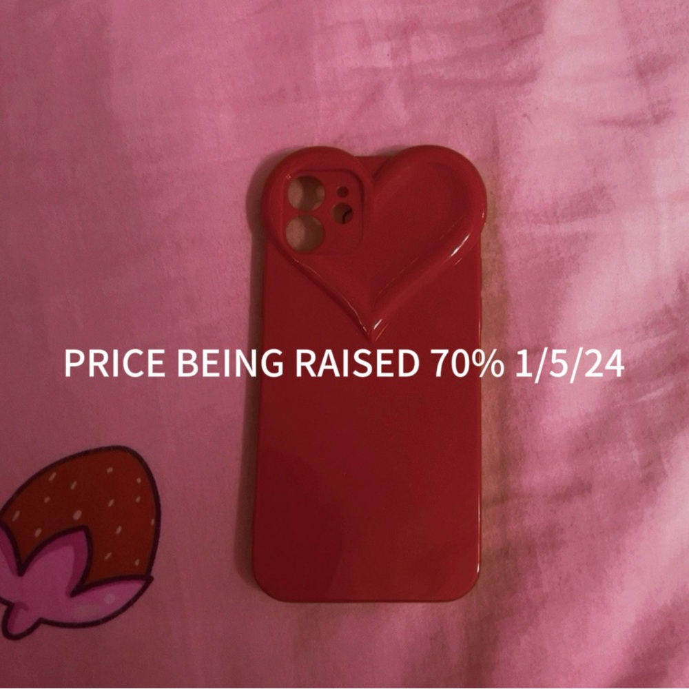 Heart phone case